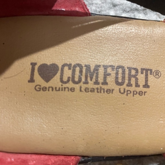 Huarache Multi Color I ❤️ Comfort Leather Sandals Size 10M - Picture 4 of 9